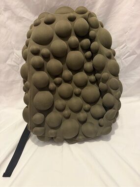 Textured Olive Bubble Accent Cushion - Home Accents